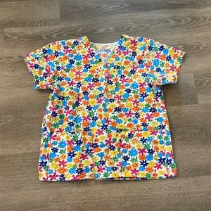 Women scrub top